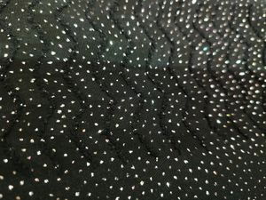 Cotton Black Shimmery Hijab