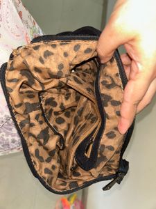 Black Chain Hobo Bag
