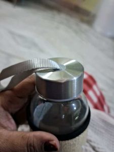 Glass Bottle With Pouch
