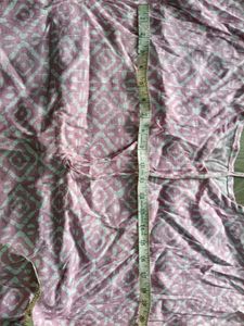 Pink Patterned Beach Cover-Up