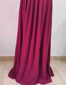 Sexy Gown With Side Slit