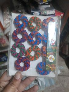 Colorful Hair Tie Set of 6 pack