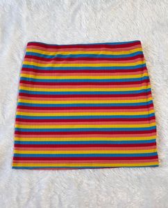 Multicolour Cute Skirt