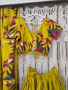 Floral Lehenga Choli Set