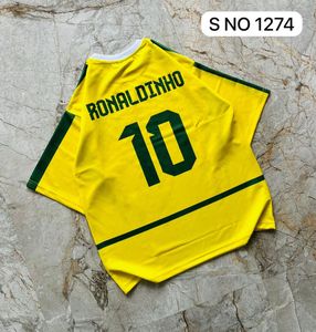 Brazil football style tshirt