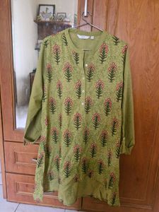 Floral Print Kurta
