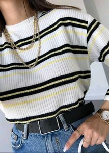 Striped Long Sleeve Top