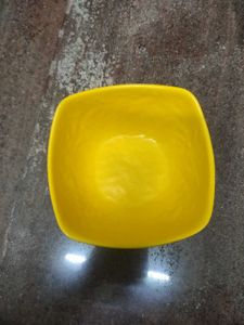 Yellow Dinnerware Bowl
