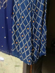 Elegant Navy Blue Kurta Set