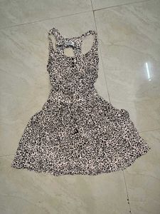 Leopard Print Mini Dress