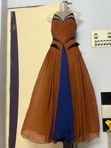 Disney Princess Pinterest Elegant Brown Maxi Dress