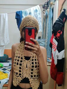 Crochet Knit Top