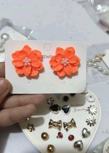 Flower Stud Earrings