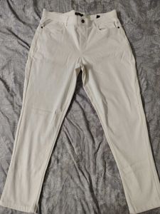 Off-White Straight Leg Pants