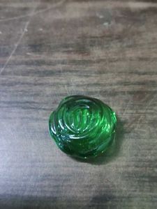 Green Glass Rose