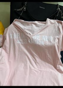 v neck side scrunch tshirt savana