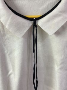 PURE WHITE WOOLLEN SWEATER