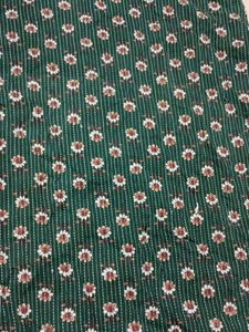 Green Floral Mini Dress