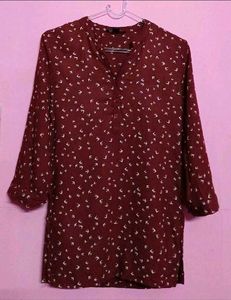 Brown Long Top/ Short Kurti