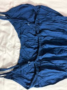 Blue Cover-Up Tunic