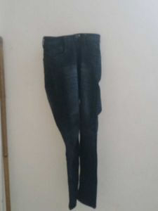 Dark Black Denim Jeans