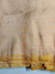 Orange softy silk saree...
