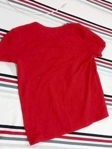 Red Mickey Mouse T Shirt