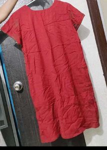 sale Red Embroidered Kurta
