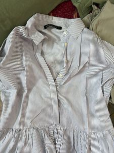 cute office check top