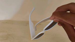 White Frame Sunglasses