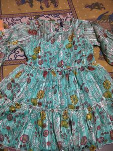 Cute Floral Girls Dress