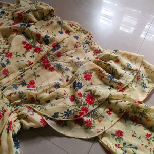 Floral Yellow Dress