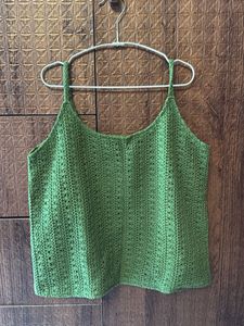 Crochet Top &amp; Cardigan Set