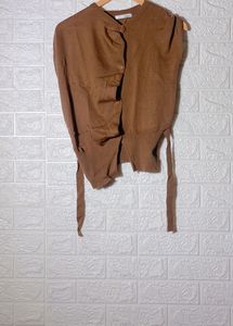 Mugler Brown Corset