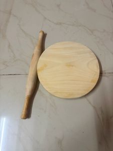Chakla Belan Wooden Rolling Pin &amp; Board