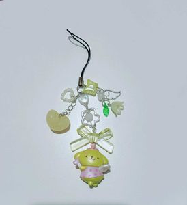Sanrio Angel Pompompurin Keychain