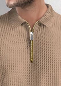 TRIPR MEN Solid  Polo Neck Cotton Blend  Black