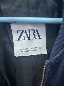 BALLOON FIT BOMBER JACKET (ZARA)