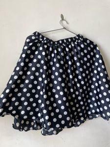 Polka Dot Mini Skirt