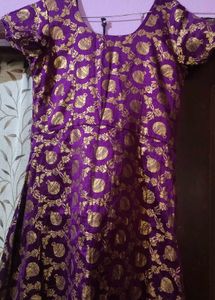 Dress With Thread Work Dupatta