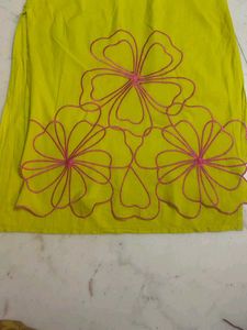 Floral Embroidered Kurta