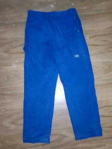 Zara Blue Straight Fit Baggy Jeans