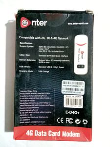 Inter 4G Data Card Modem
