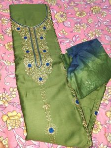 Embroidered Dress Material