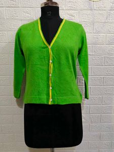 Green Vintage Cardigan