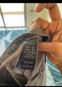 Gray Casual Pants