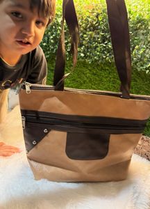 Brown Tote Bag