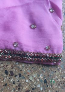 Work Saree