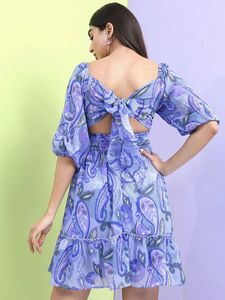 Paisley Print Mini Dress size S