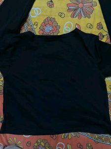 Black Crop Tops